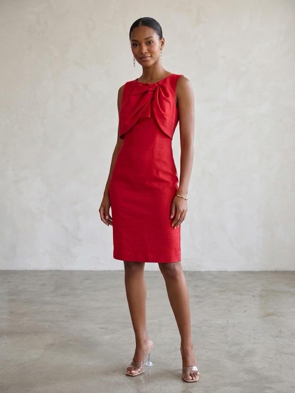 Giambattista Valli Silk knot dress